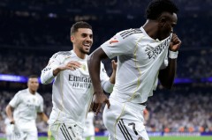 维尼修斯双响造红牌！姆巴佩破门伤退，皇马3-1黄潜重返西甲第一