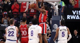 伦纳德45分哈登20+7 快船主场擒爵士收获6连胜