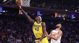 西卡39分布伦森36+11 步行者再胜尼克斯总分2-0